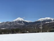 蓼科高原の建設予定地で