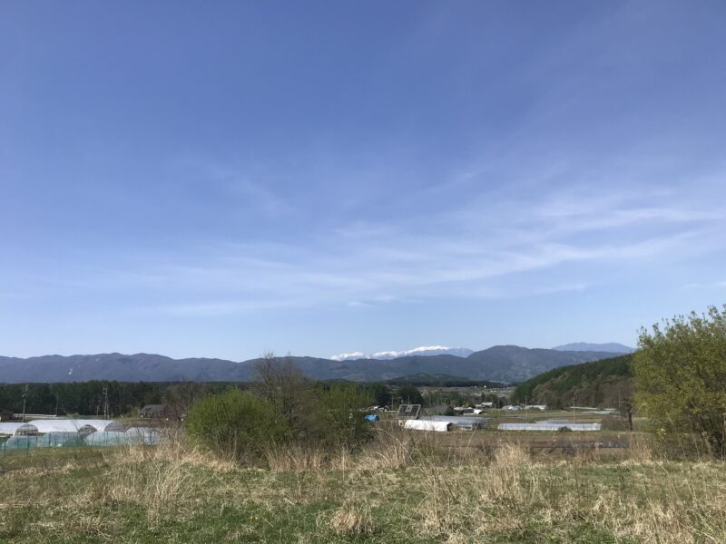 蓼科高原の別荘計画地