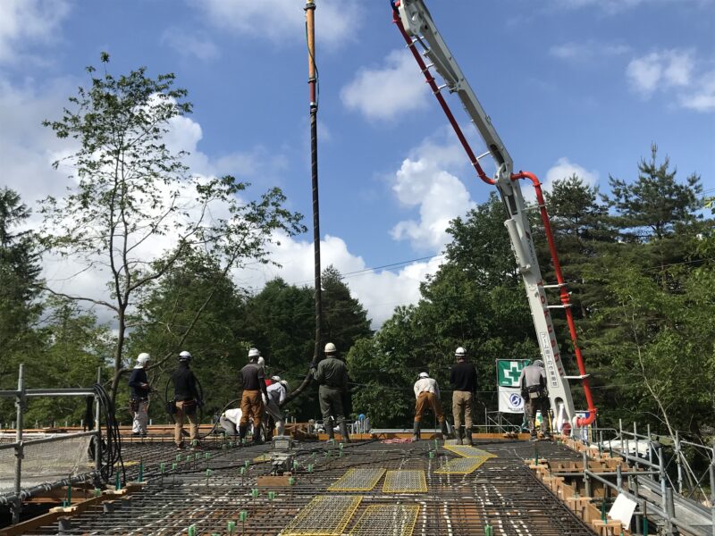 軽井沢　住宅　RC造