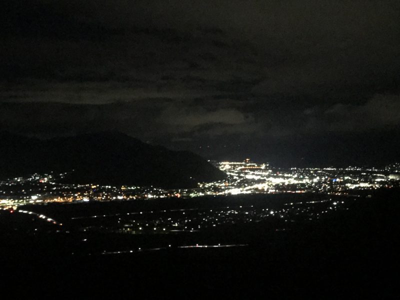 長野市の夜景