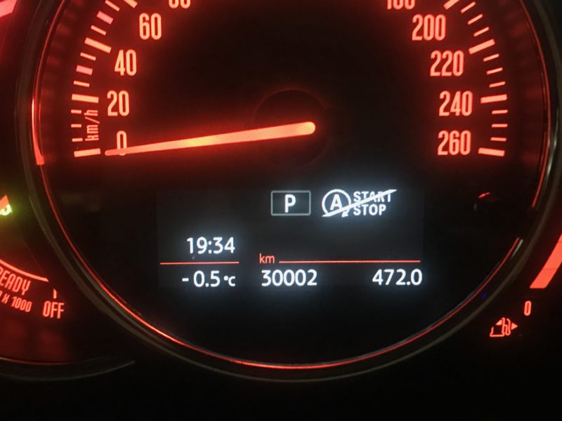 ミニクーパー5ドア ディーゼル号 走行30000km
