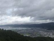 杖突峠からの景色