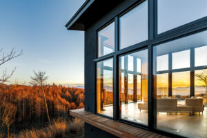 竣工写真の撮影　霧ケ峰高原の住宅