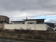 竣工後の点検「川辺のコートハウス」松本市