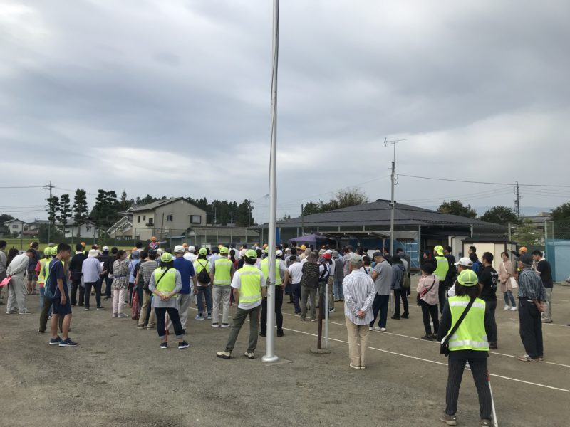 松本市竹渕町会 総合防災訓練