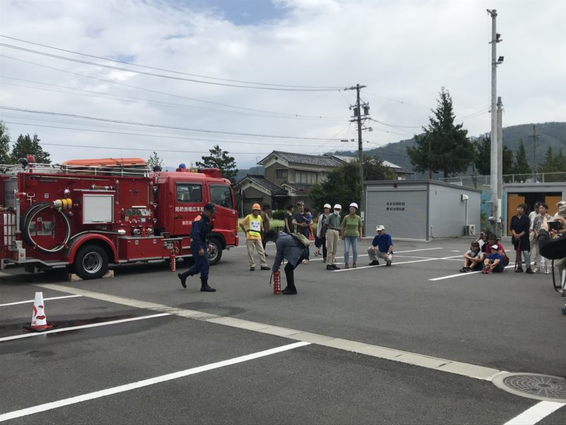 竹渕町会総合防災訓練