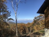 竣工後１年の点検「雲海の見える家」須坂市峰の原高原