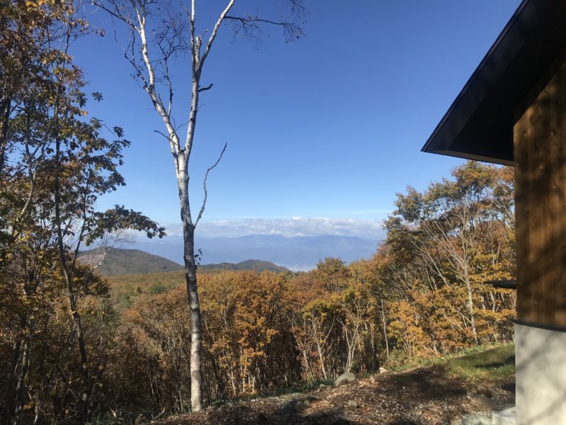 峰の原高原　別荘　雲海の見える家