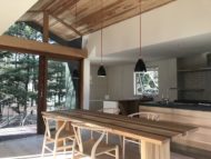工事の最終確認・取扱い説明・家具搬入 軽井沢の別荘「大きな木かげ」