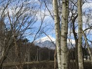 清里の敷地から見える八ヶ岳