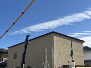 外断熱＋左官塗り仕上げ　松本市のRC住宅「内にひらく家」