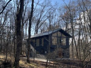 竣工検査 / 取扱い説明会　原村の別荘「十字みちの木かげ」