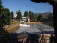 基礎の配筋検査「住み継ぐ家」松本市