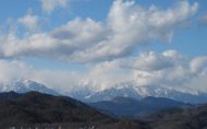 着工に向けて準備中「里山の庵」筑北村