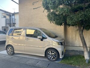 代車のワゴンR