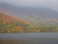 青木湖 いつもこの場所から