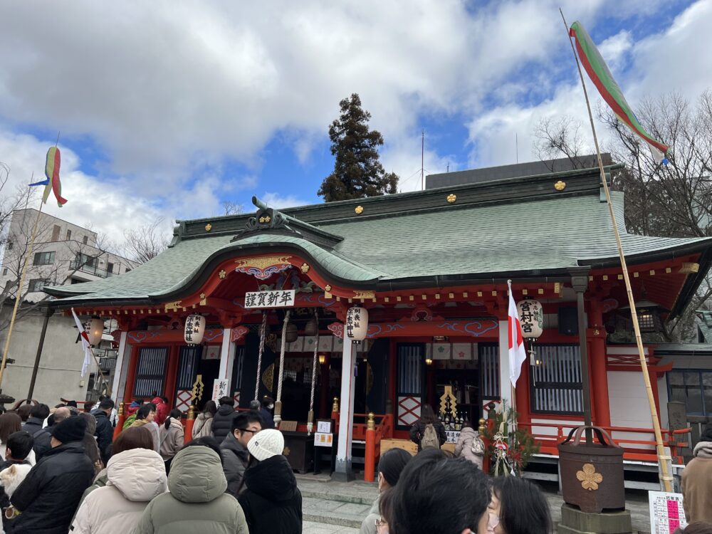 松本市　深志神社　2024.1.1