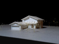 設計が完了しました「ヒュッゲに暮らす家」原村