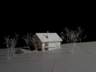 設計が完了しました「窓辺に佇む山荘」茅野市蓼科高原