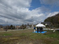 着工しました 安曇野市の住宅「庭につつまれる家」