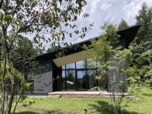 竣工写真の撮影　軽井沢の別荘