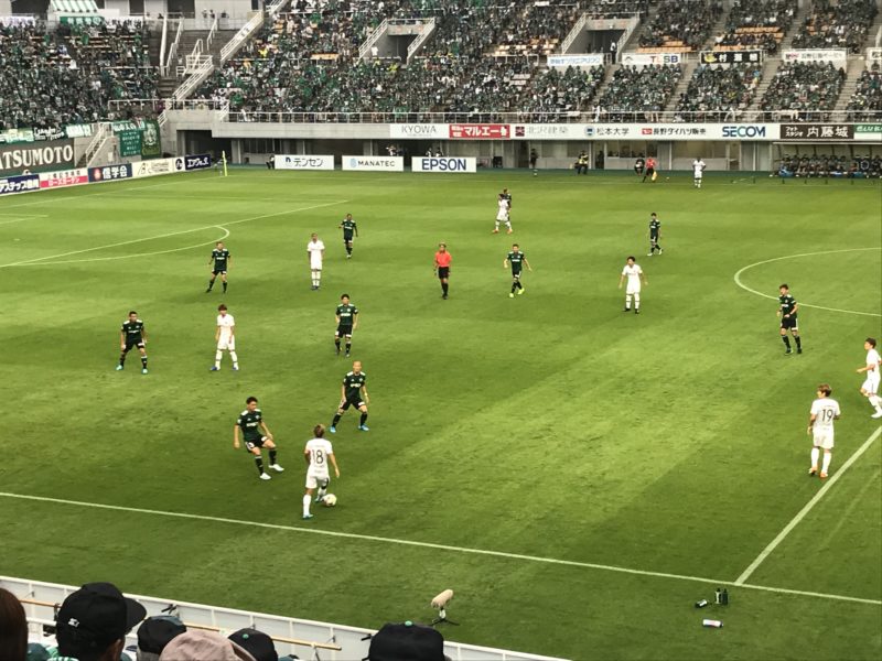 松本山雅 vs サンフレッチェ広島