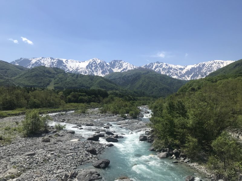 白馬村　松川