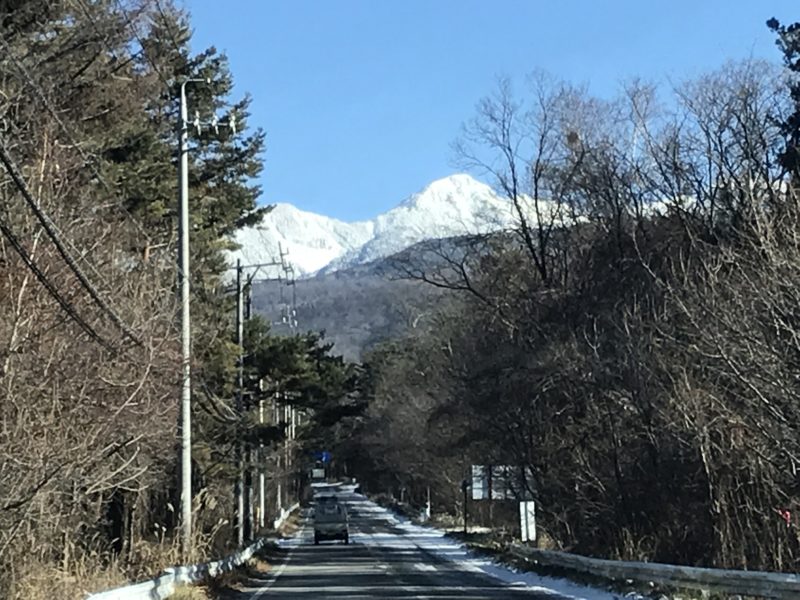 原村から見える八ヶ岳