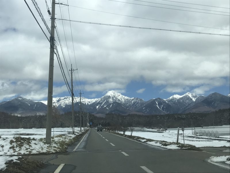 八ヶ岳　敷地に向かう途中