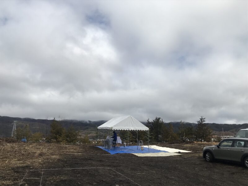 地鎮祭「霧ヶ峰を望む家」