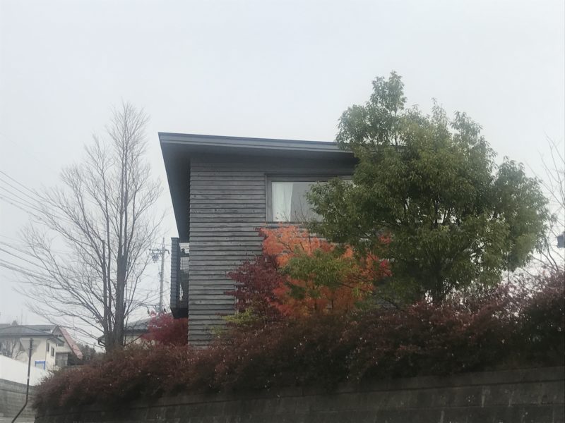 14年前に竣工した松本市の家　見わたす家