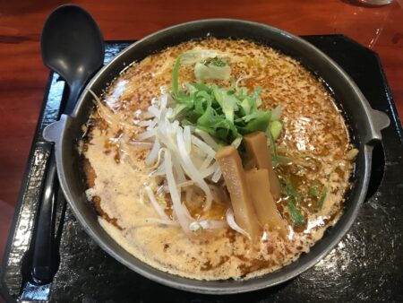 今日のお昼　焼き味噌ラーメン　茅野市「麺屋蔵人」